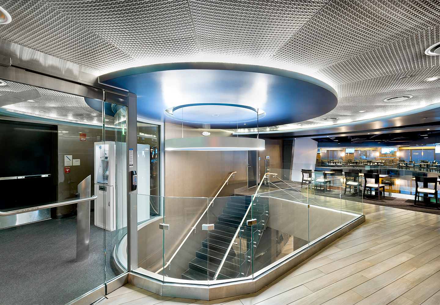 Rigidized Metals Architectural Solutions, deep-textured and micro-textured metals for interior architectural use