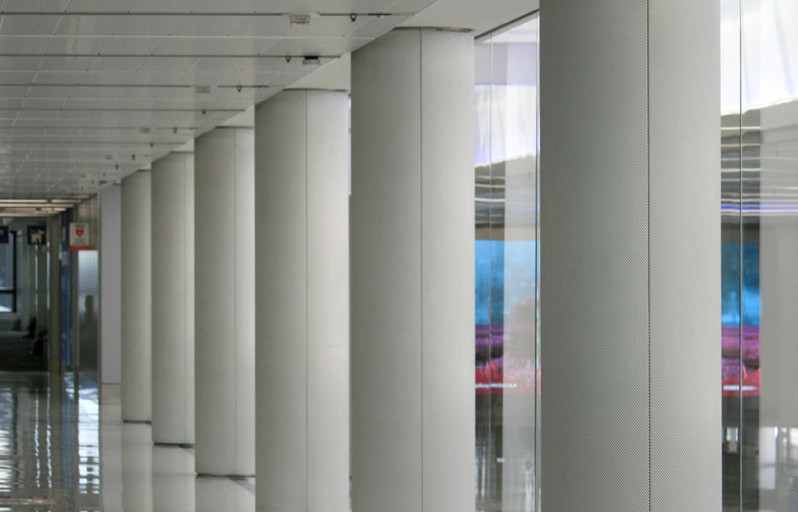 Inset-Column-Covers-LAX LAX column covers, Rigidized Metals Architectural Solutions