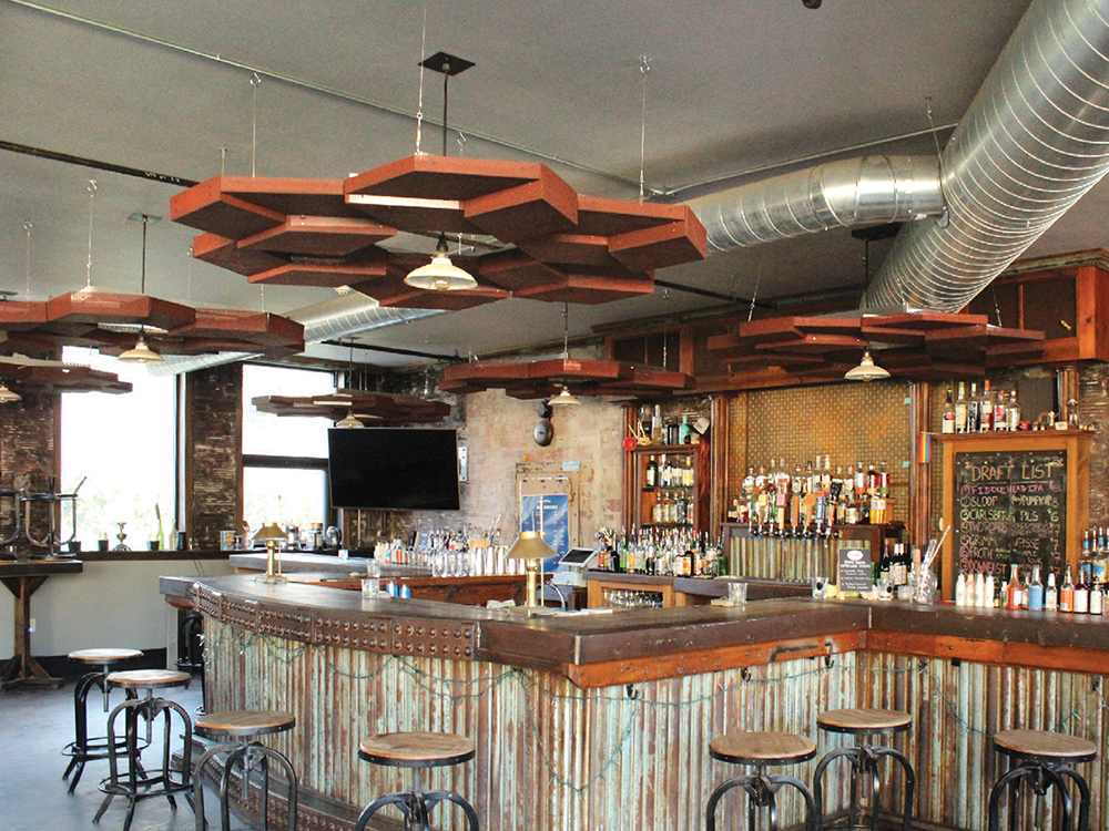 Duende Ceiling Panels, Silo City